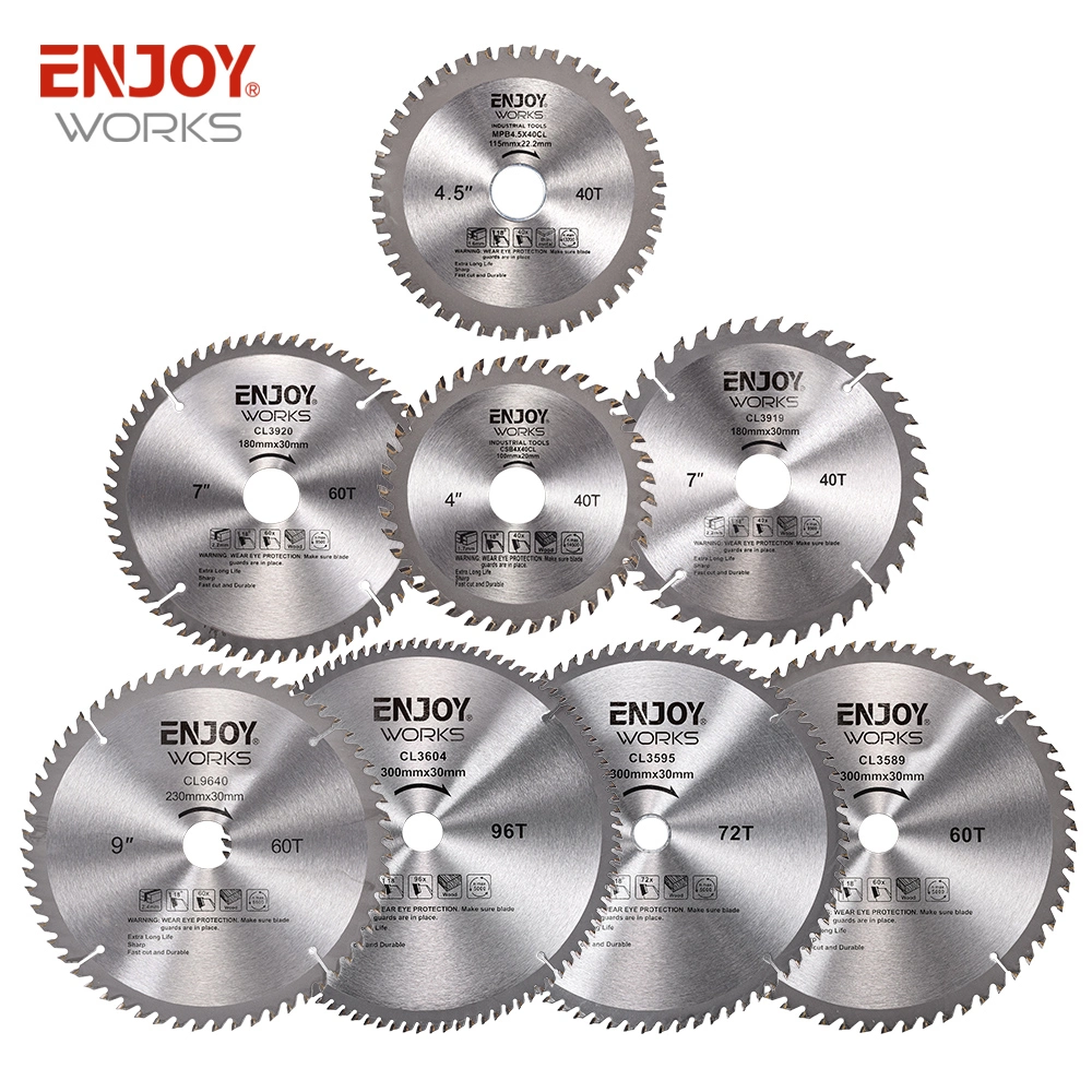 Customized Tct Woodworking Carbide Circular Saw Blade for Wood Cutting